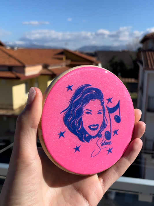 Bubblegum Selena Coasters
